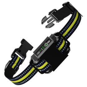 Dog Bark Collar Rechargeable Waterproof Beep Vibration Static Stimulation Bark Stopper Automatic Identification Collar With 6 Intensity Dual Mode (Option: 1Pcs)